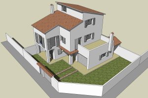 Single family detached house expansion in Carrer de Sitges Sant Pere de Ribes